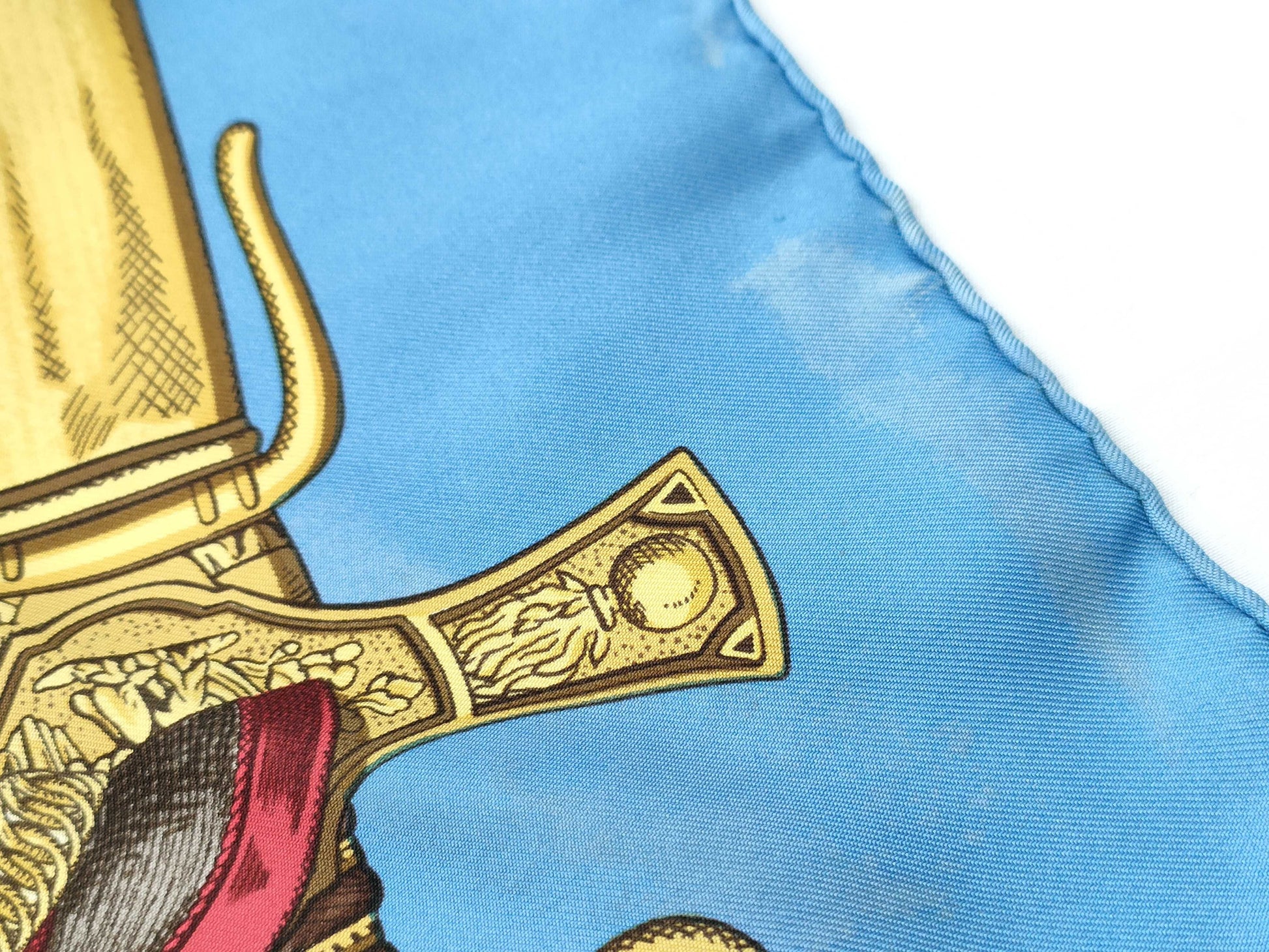 HERMES Carre Grand Uniform Scarf