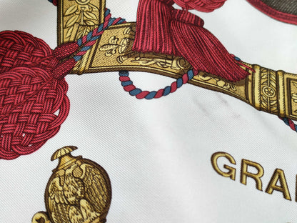 HERMES Carre Grand Uniform Scarf