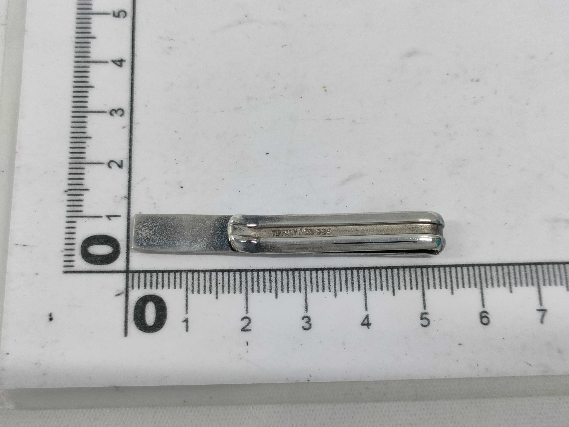 Tiffany & Co. Atlas Pin 925 Tie Clip/Cufflinks