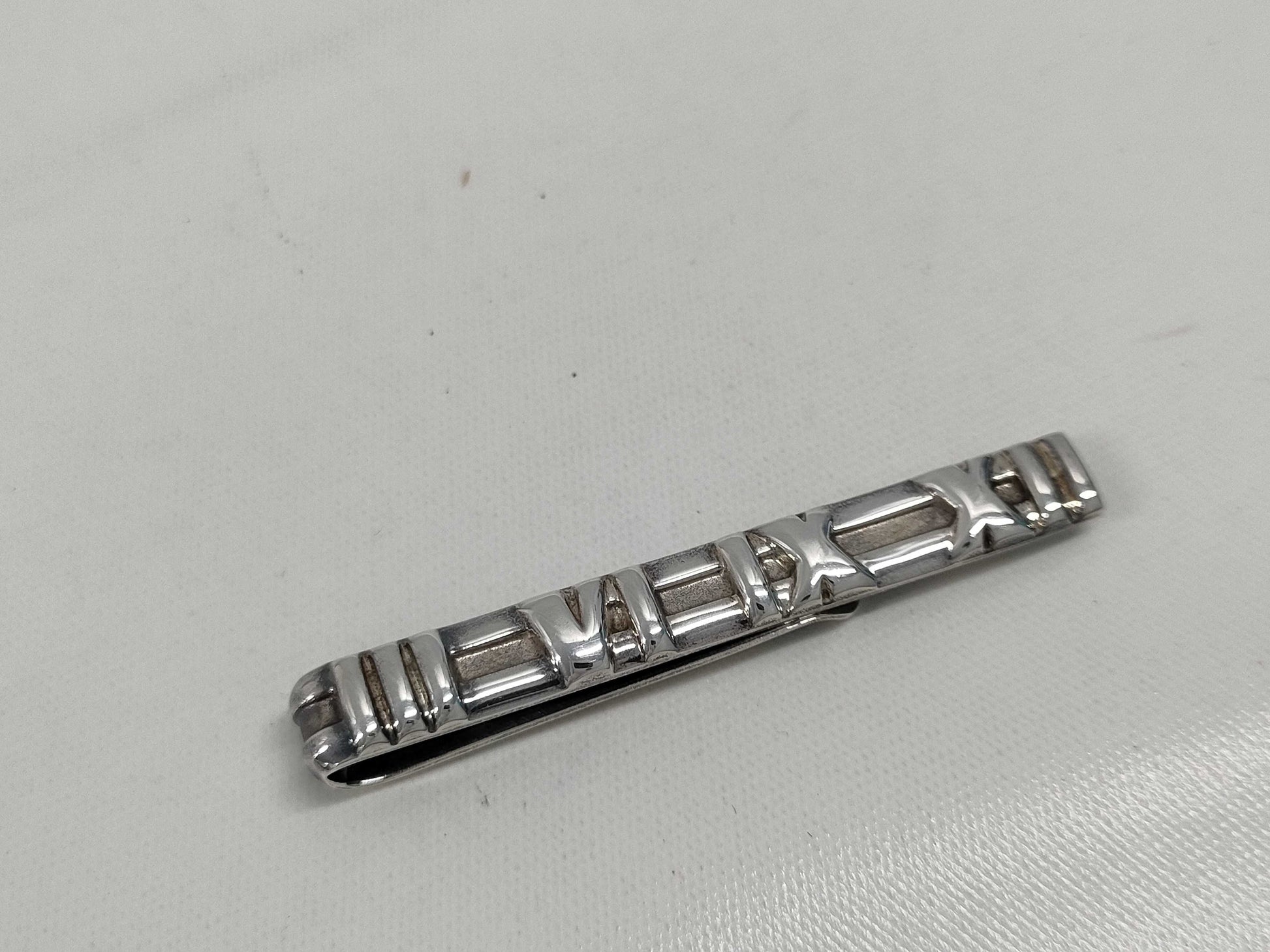 Tiffany & Co. Atlas Pin 925 Tie Clip/Cufflinks