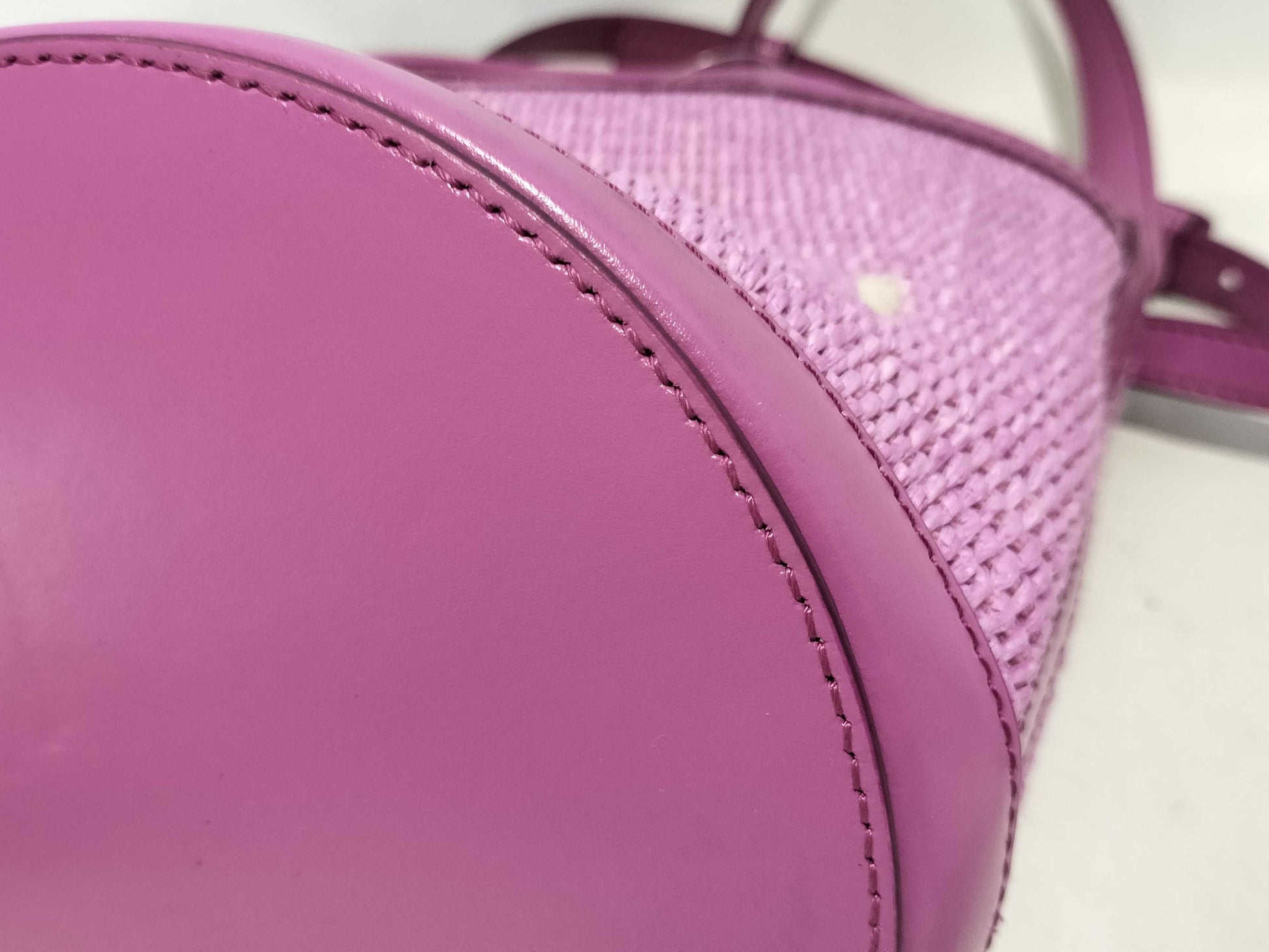 MARNI Straw Basket Shoulder Bag