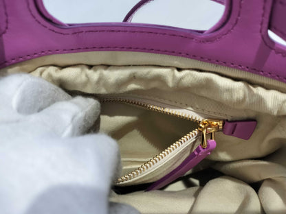 MARNI Straw Basket Shoulder Bag