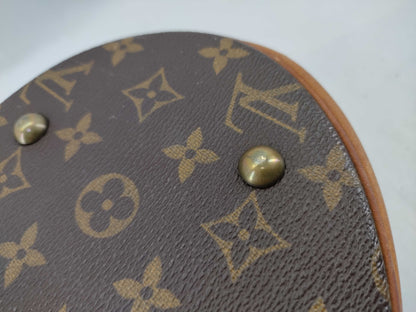 LOUIS VUITTON M42238 Monogram Petit Bucket Tote Bag