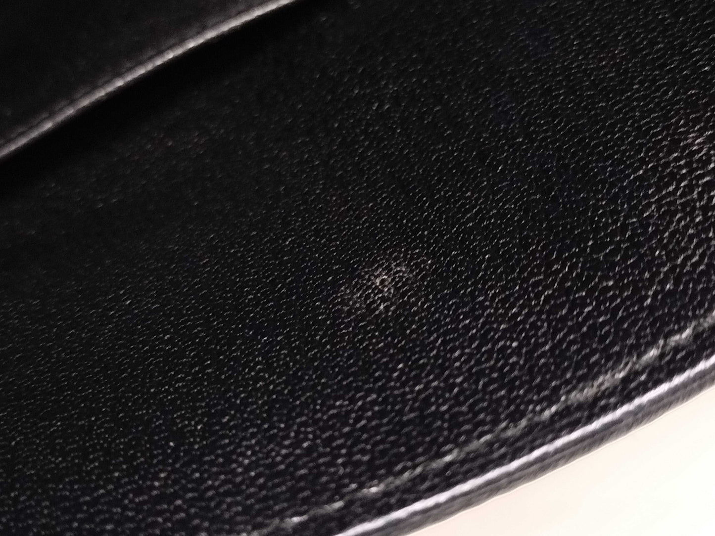 HERMES Kelly 35 Togo Black Handbag with P Stamp and GD Hardware