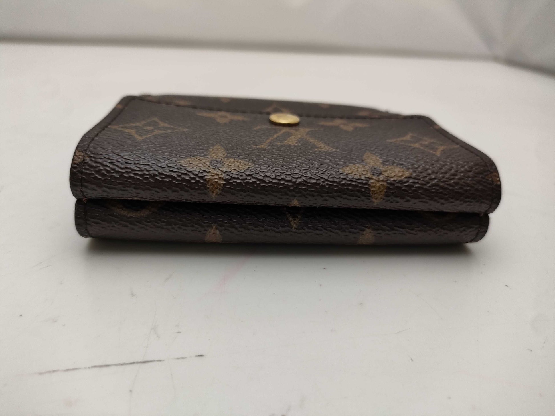 LOUIS VUITTON Monogram Porte Monnaie Carte Credit M61652 Wallet