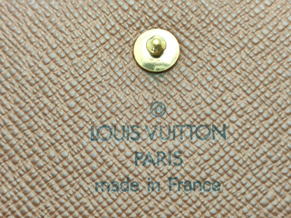 LOUIS VUITTON Monogram Porte Monnaie Carte Credit M61652 Wallet