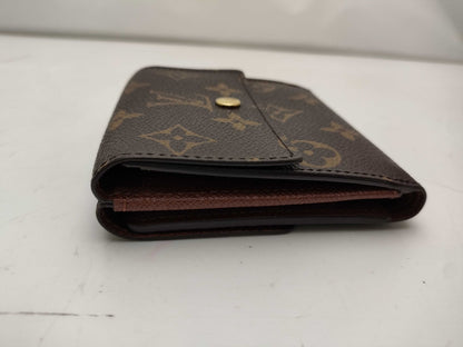 LOUIS VUITTON Monogram Porte Monnaie Carte Credit M61652 Wallet