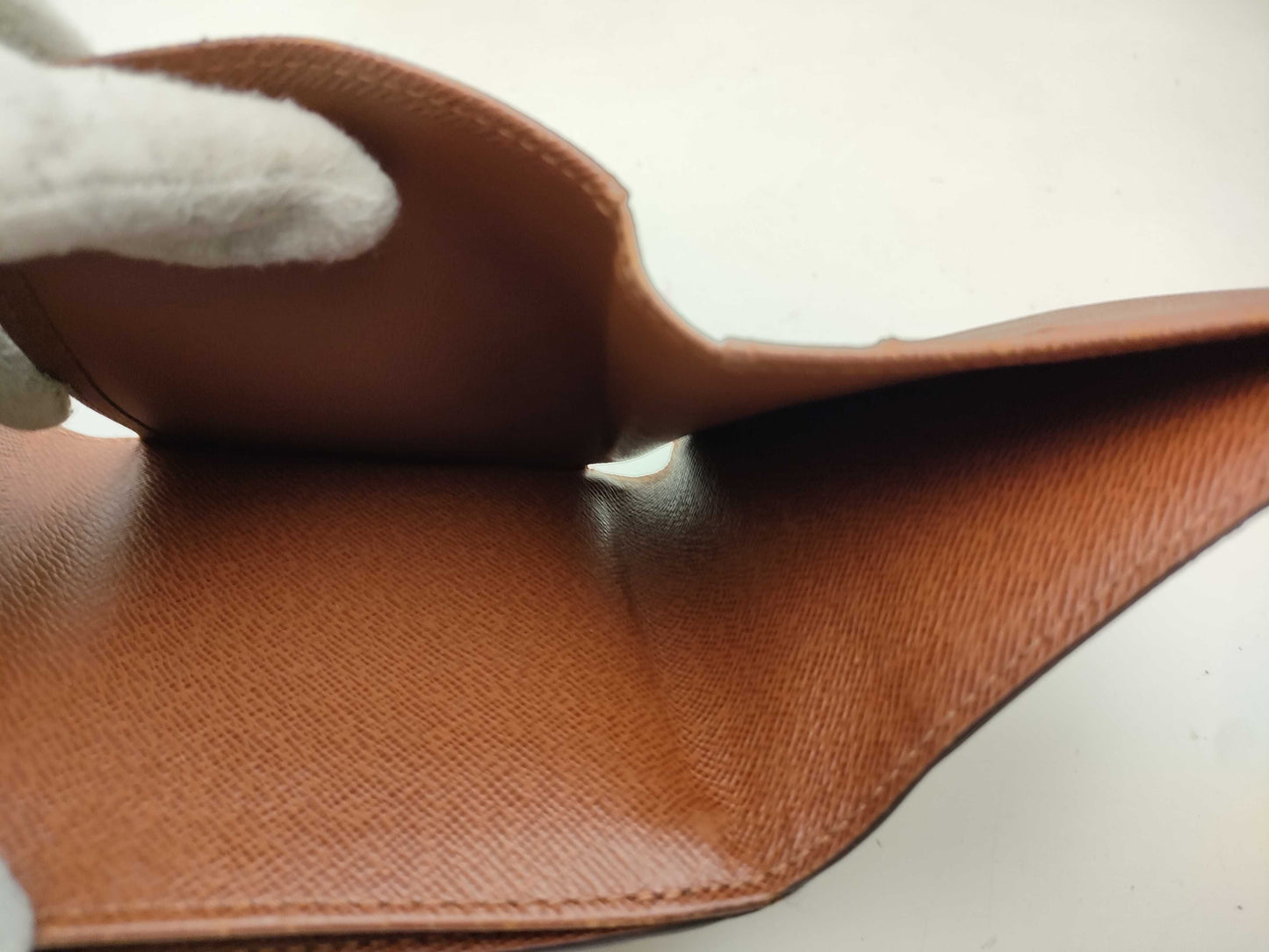 LOUIS VUITTON Monogram Porte Monnaie Carte Credit M61652 Wallet