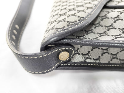 CELINE Canvas One-Shoulder Shoulder Bag