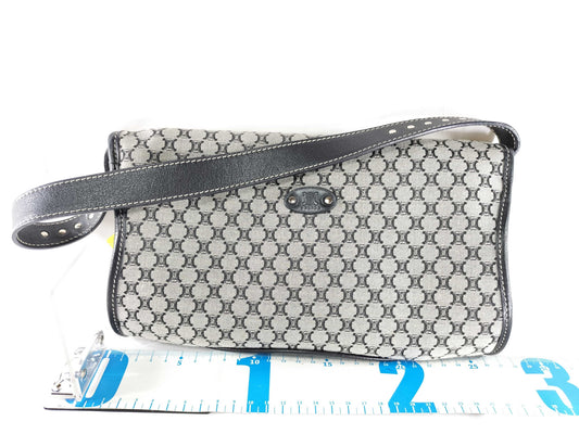 CELINE Canvas One-Shoulder Shoulder Bag