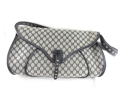 CELINE Canvas One-Shoulder Shoulder Bag