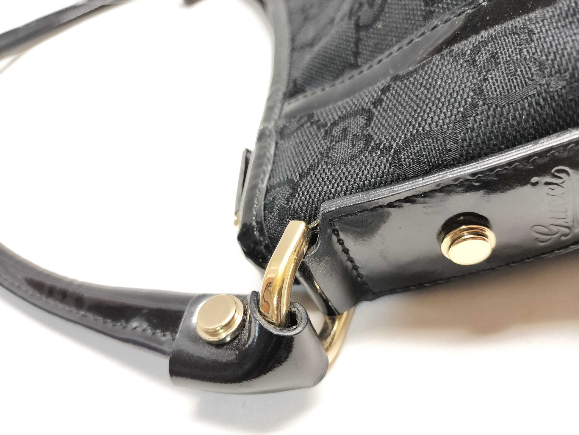 GUCCI GG Canvas Abi Shoulder Bag