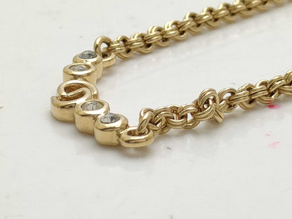 Dior Vintage Necklace and Bracelet 3-Piece Necklace