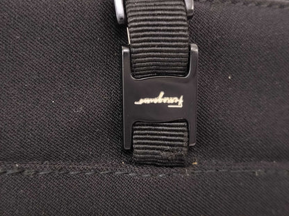 Salvatore Ferragamo Vara Chain Nylon Tote Bag
