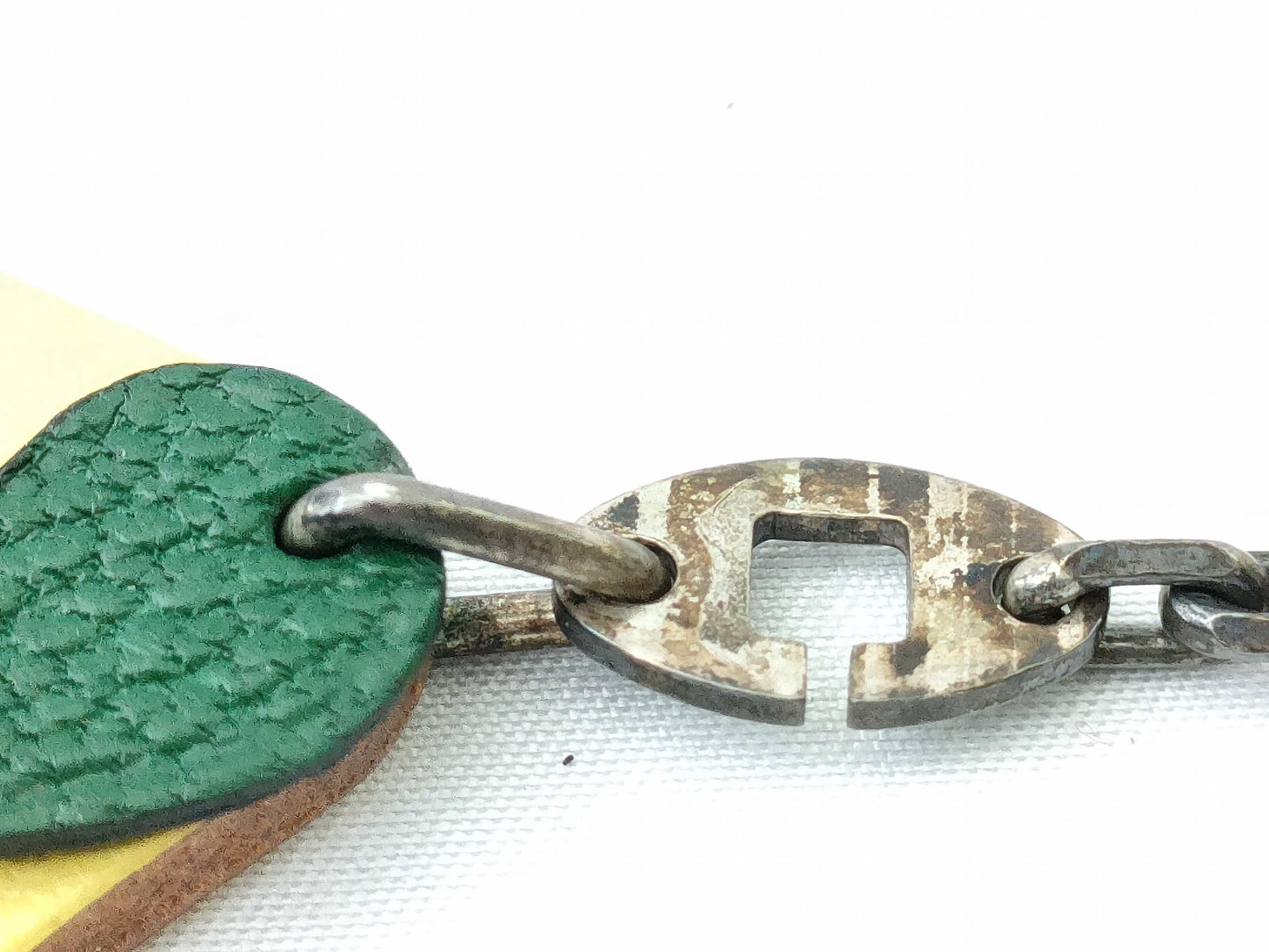 HERMES Lemon Charm Key Case/Key Holder