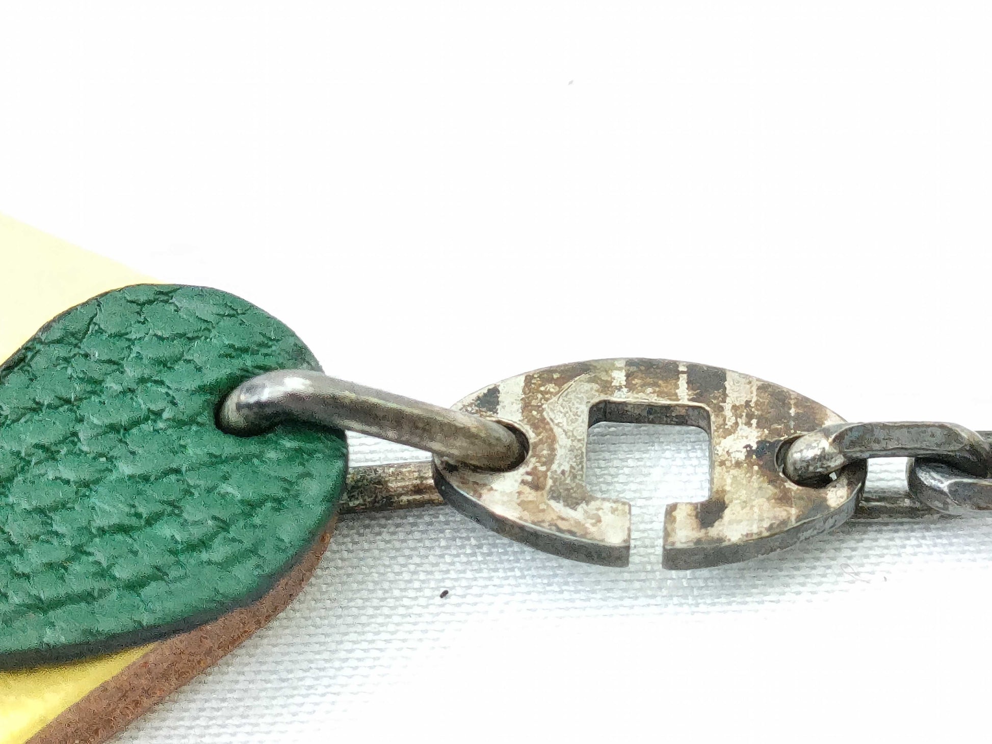 HERMES Lemon Charm Key Case/Key Holder