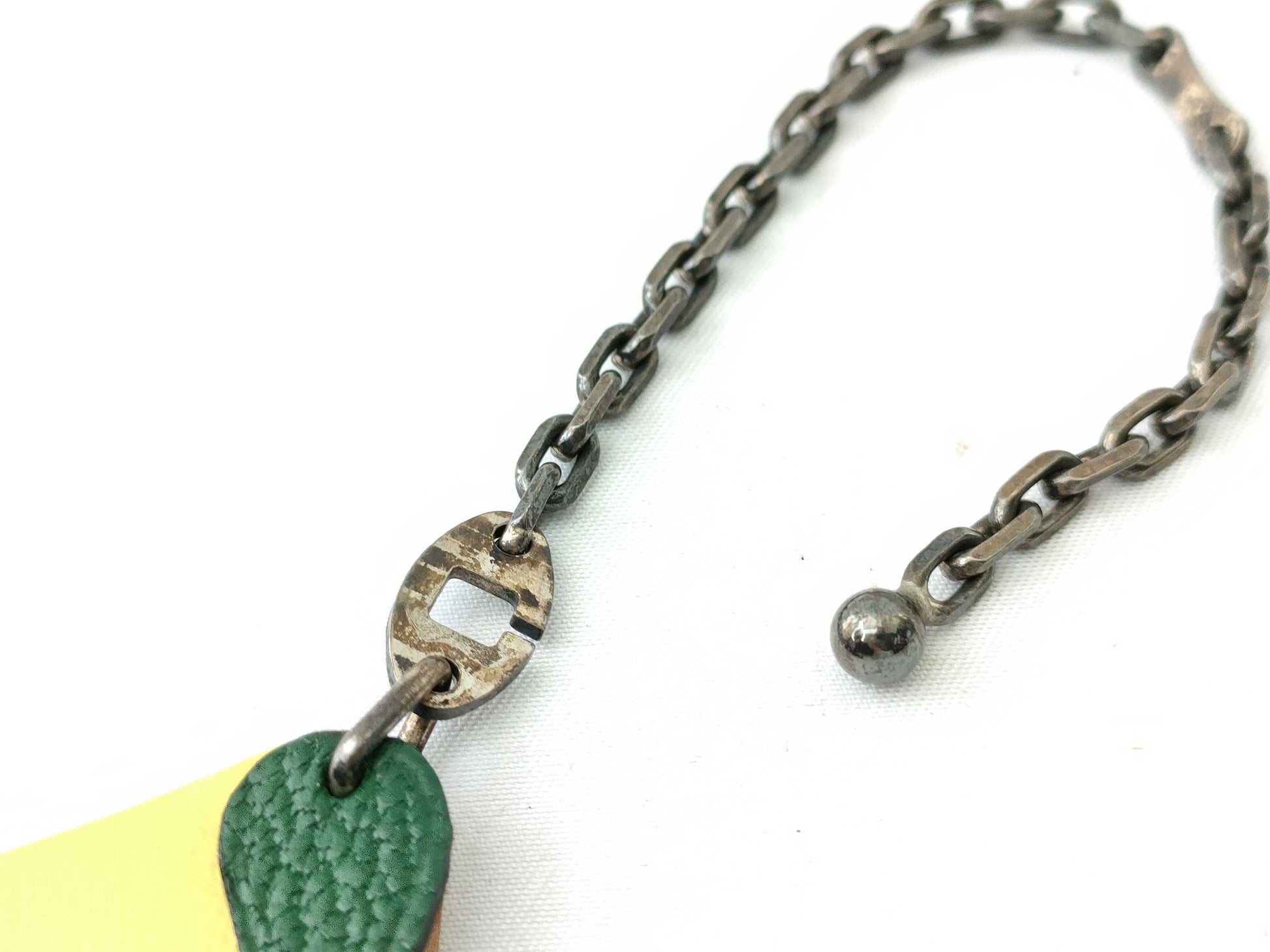 HERMES Lemon Charm Key Case/Key Holder