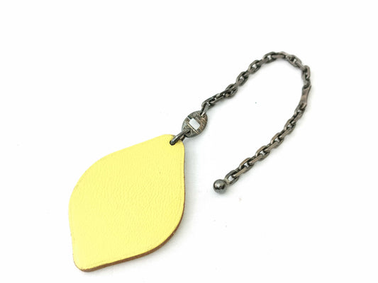 HERMES Lemon Charm Key Case/Key Holder