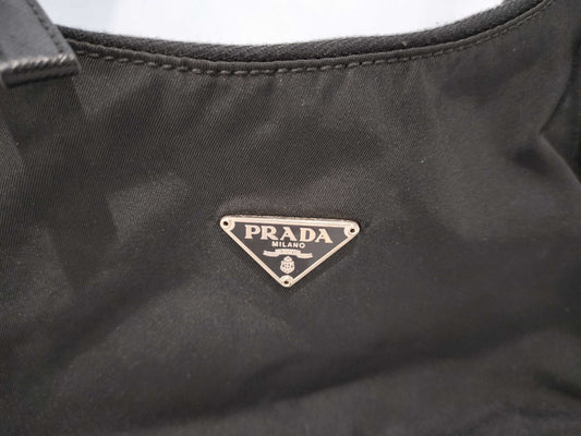 PRADA Nylon Mini Pouch Handbag