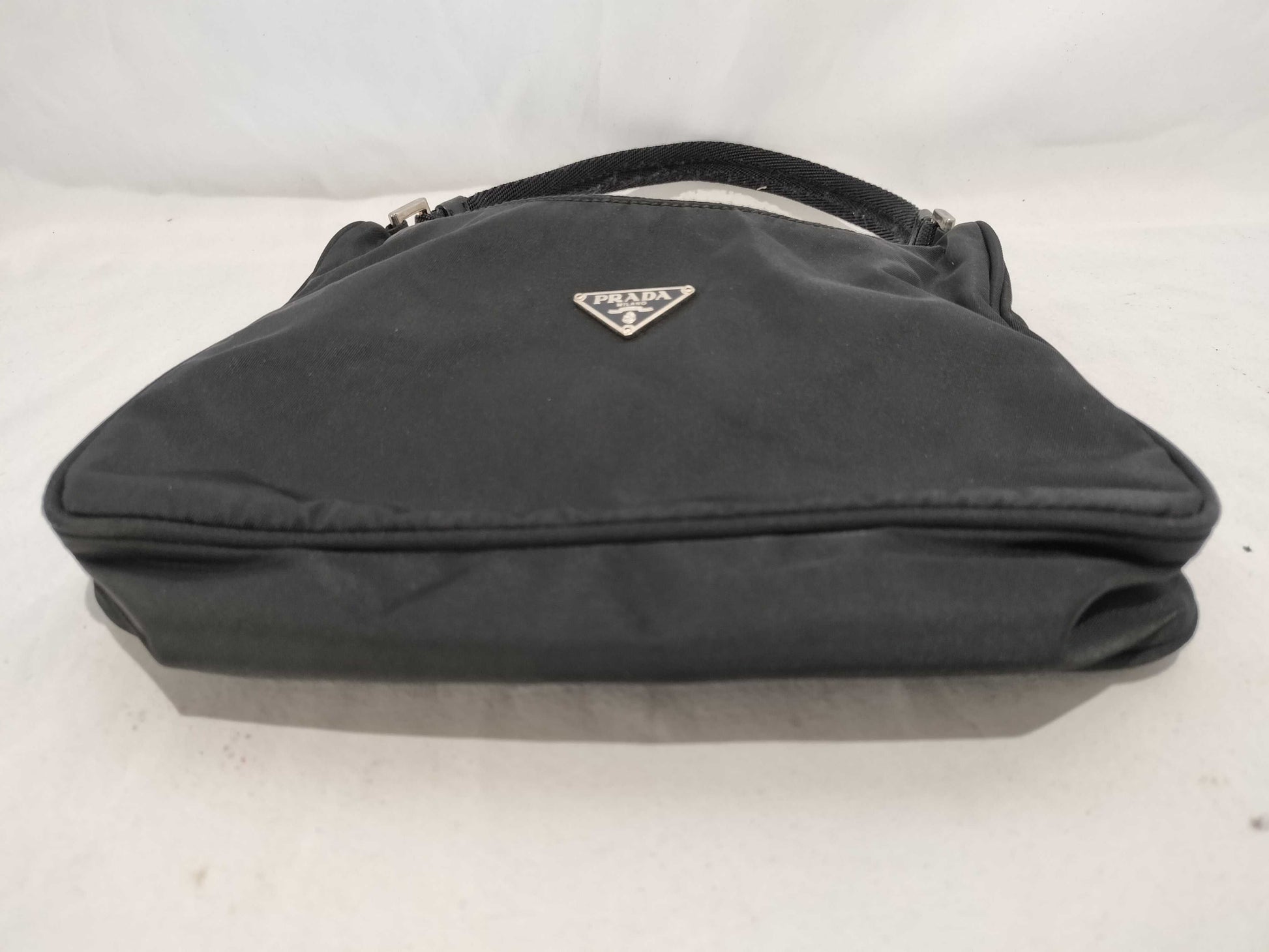 PRADA Nylon Mini Pouch Handbag