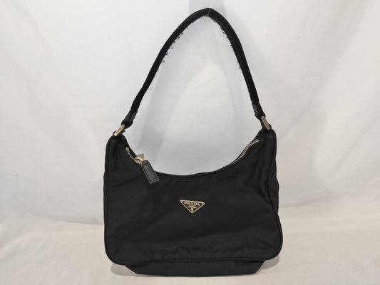 PRADA Nylon Mini Pouch Handbag