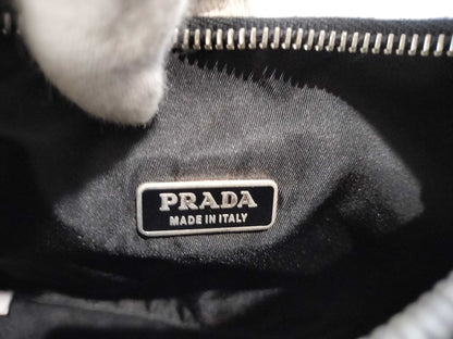 PRADA Nylon Mini Pouch Handbag