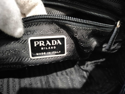 PRADA nylon tote handbag