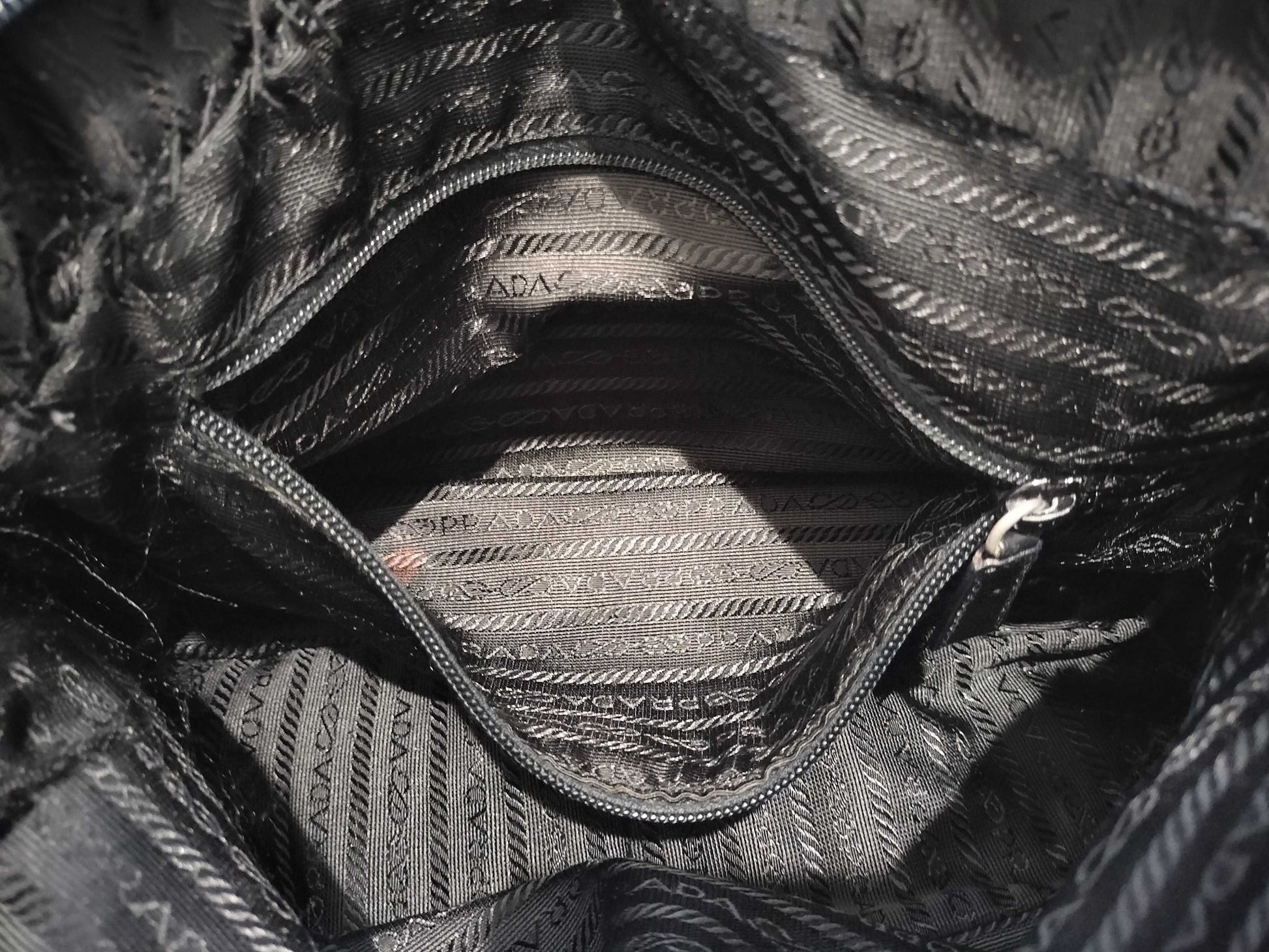 PRADA nylon tote handbag
