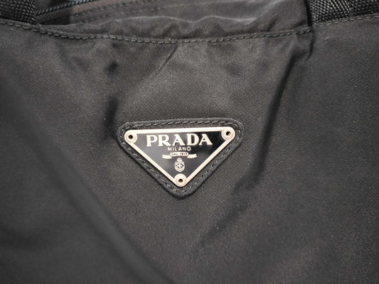 PRADA nylon tote handbag