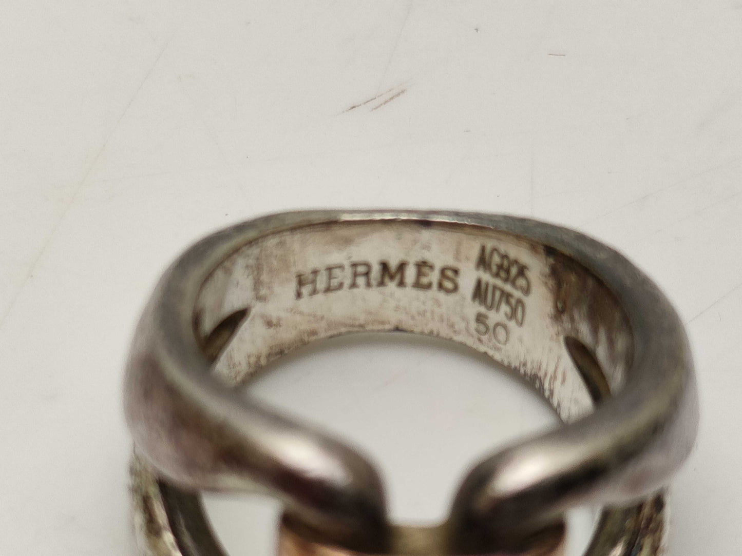 HERMES 925 History Ring