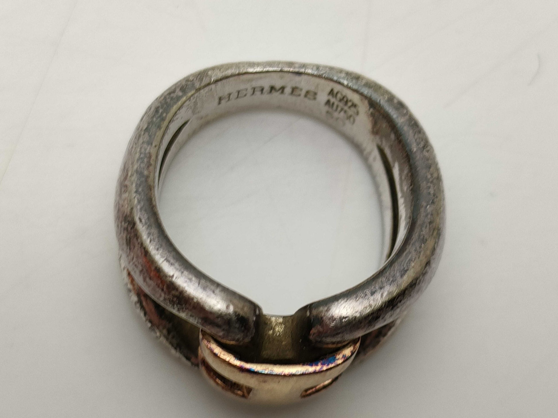 HERMES 925 History Ring