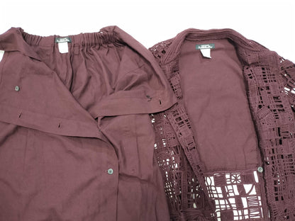 ISSEY MIYAKE Permanente Set, Navy, Other Apparel
