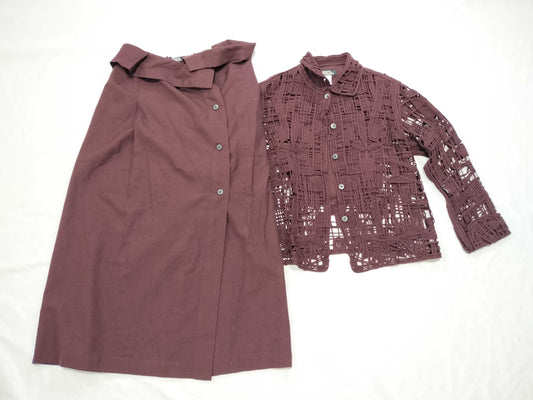ISSEY MIYAKE Permanente Set, Navy, Other Apparel