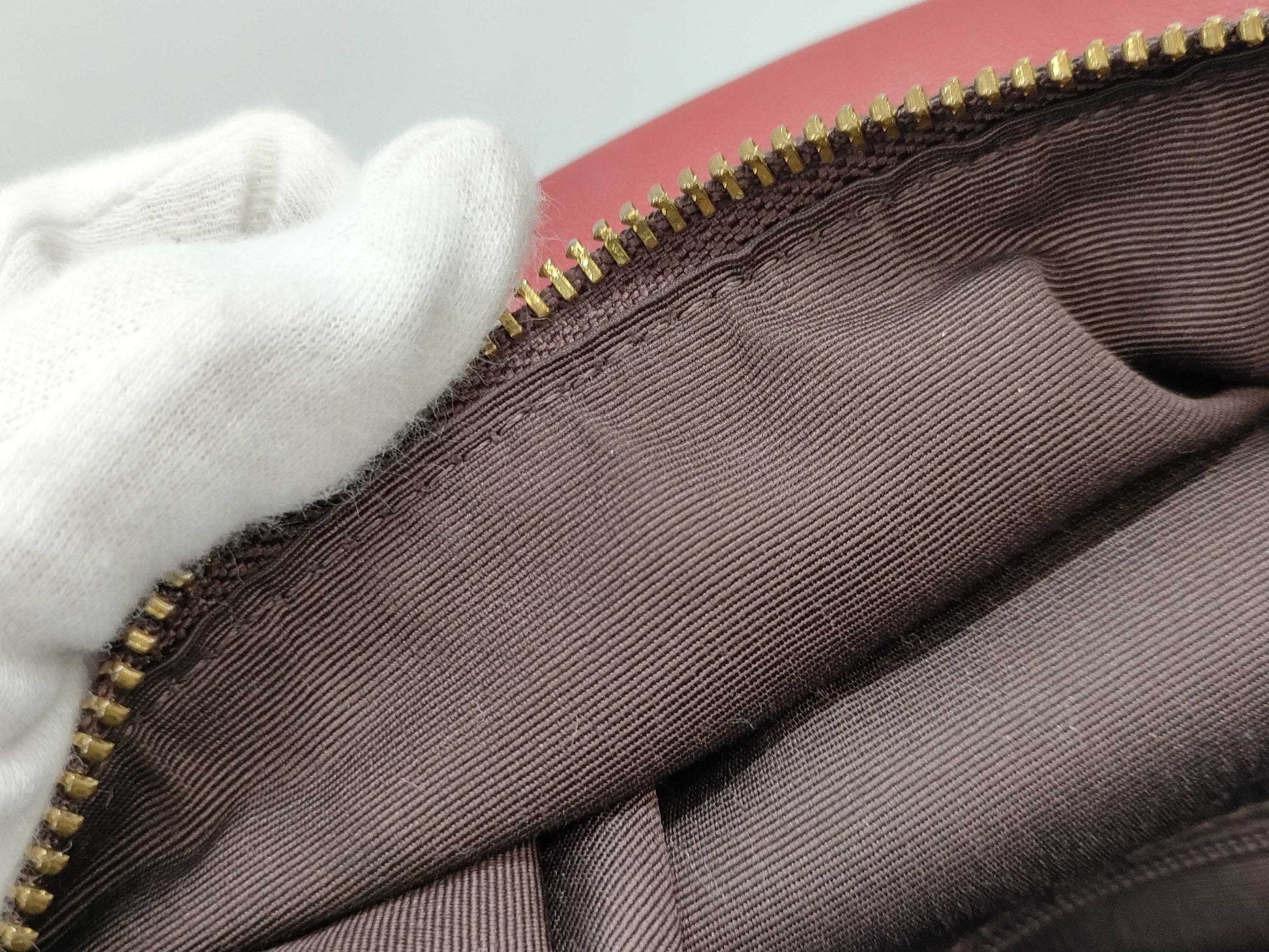 COACH Signature F31372 PVC and Leather Cherry Backpack