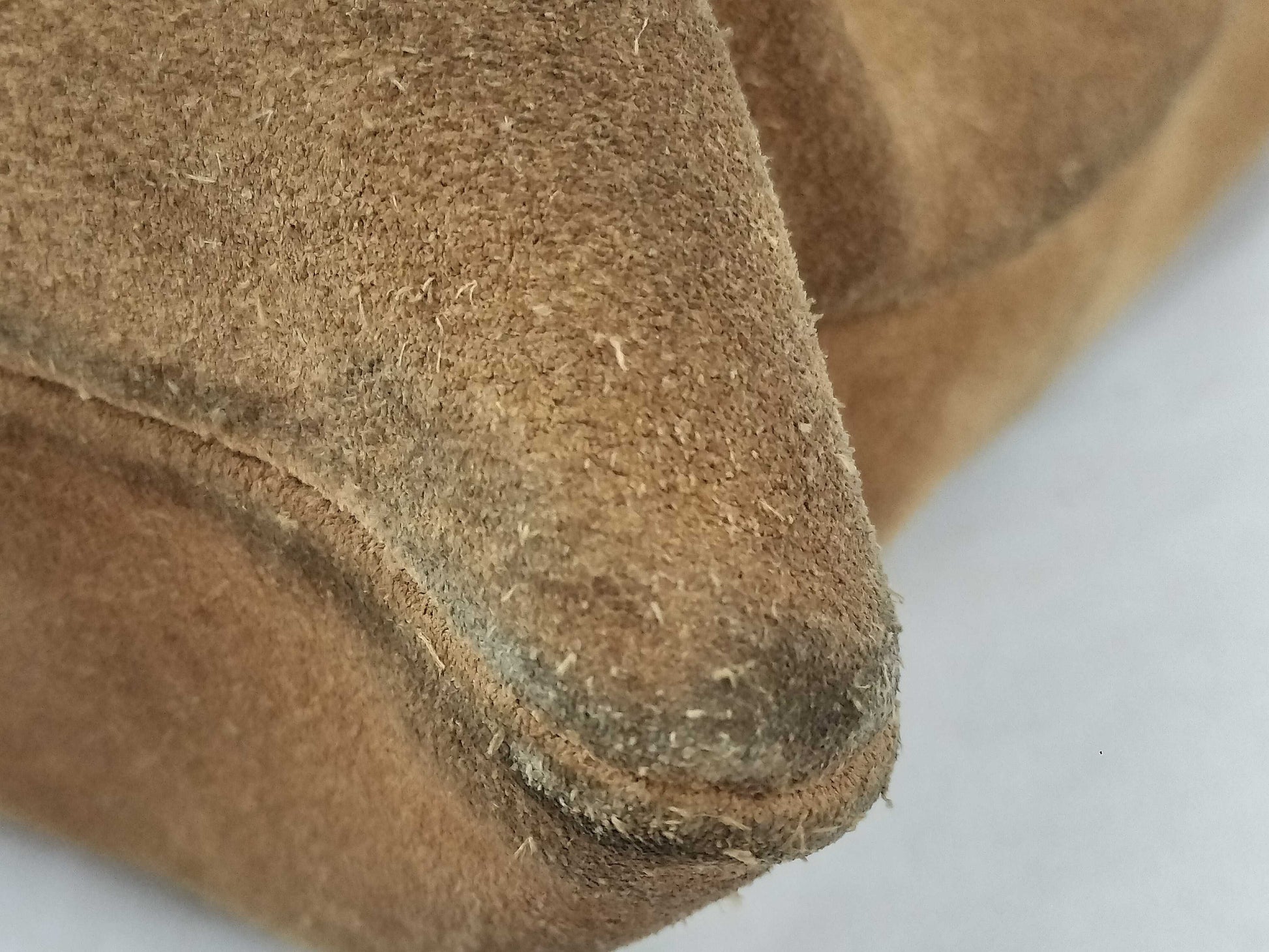 Yves Saint Laurent Suede Logo Tote Bag