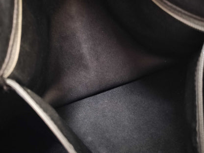 Yves Saint Laurent Suede Logo Tote Bag