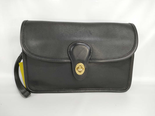 COACH Old/Clutch Bag/Black Second Bag