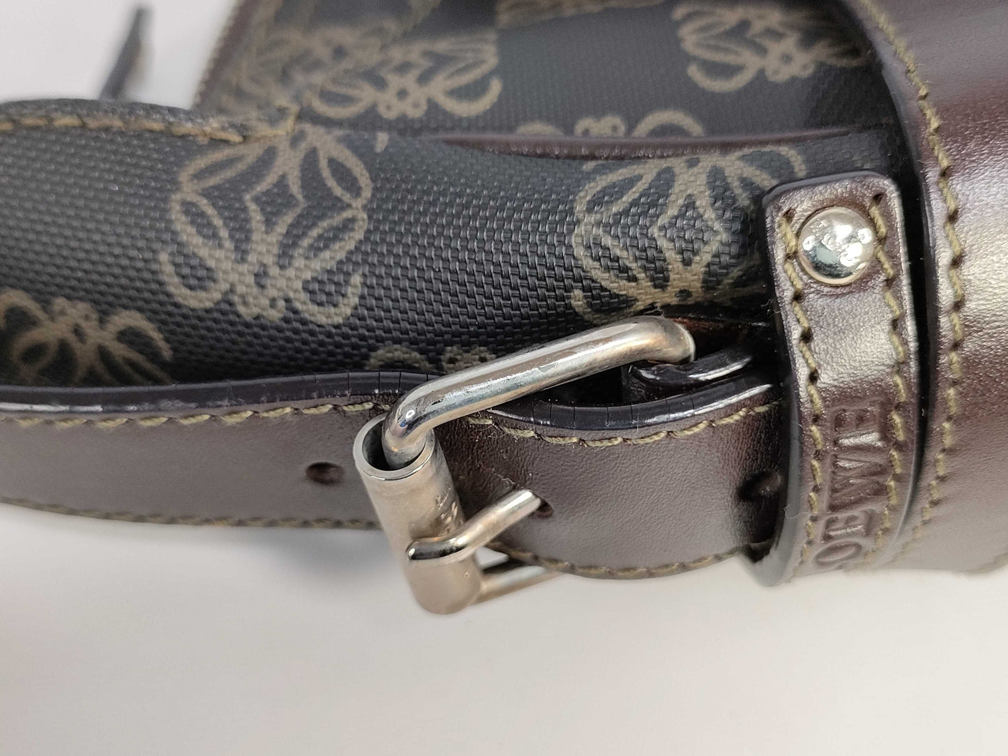 LOEWE Anagram/Shoulder Bag/PVC Shoulder Bag