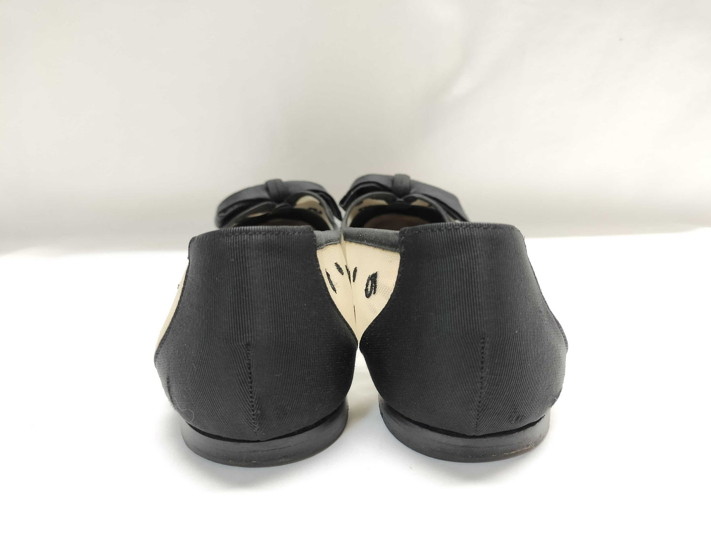 CHANEL Ballet Flats Coco Mark Pumps