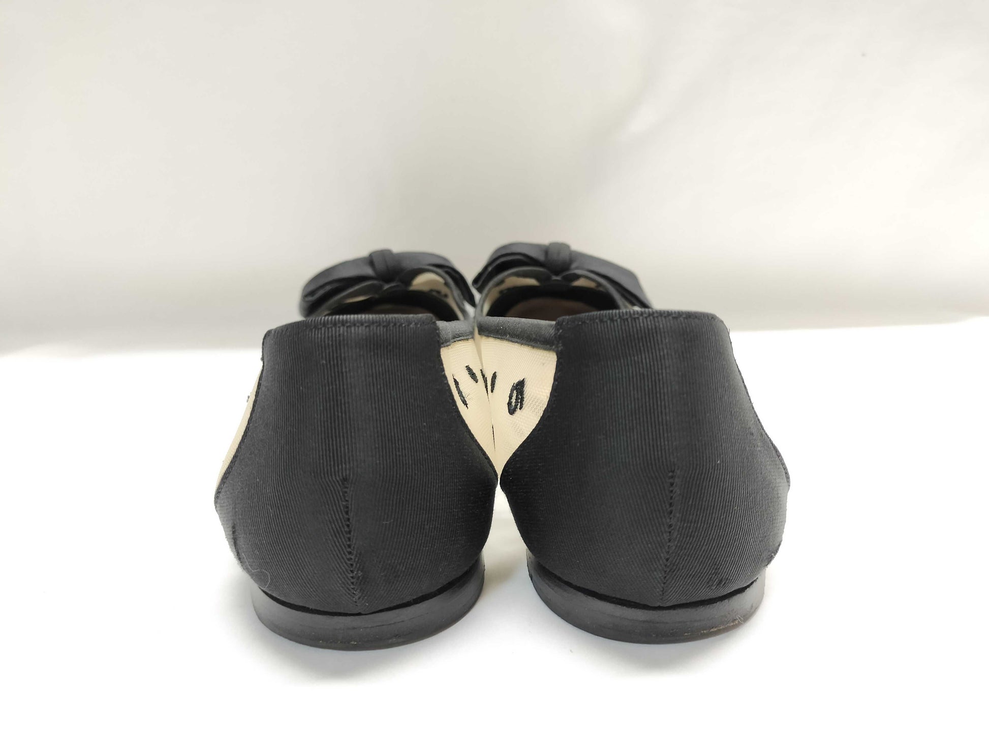 CHANEL Ballet Flats Coco Mark Pumps