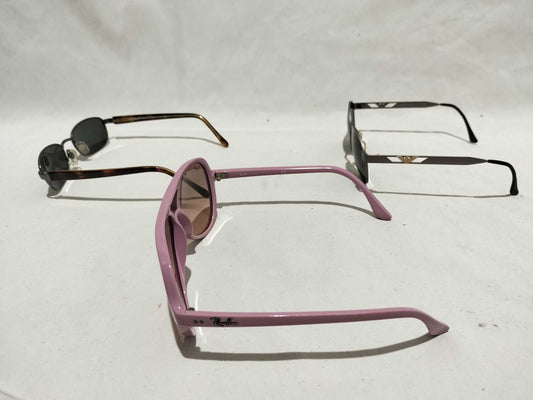  Ray-Ban / Armani 3-piece set of sunglasses and glasses
