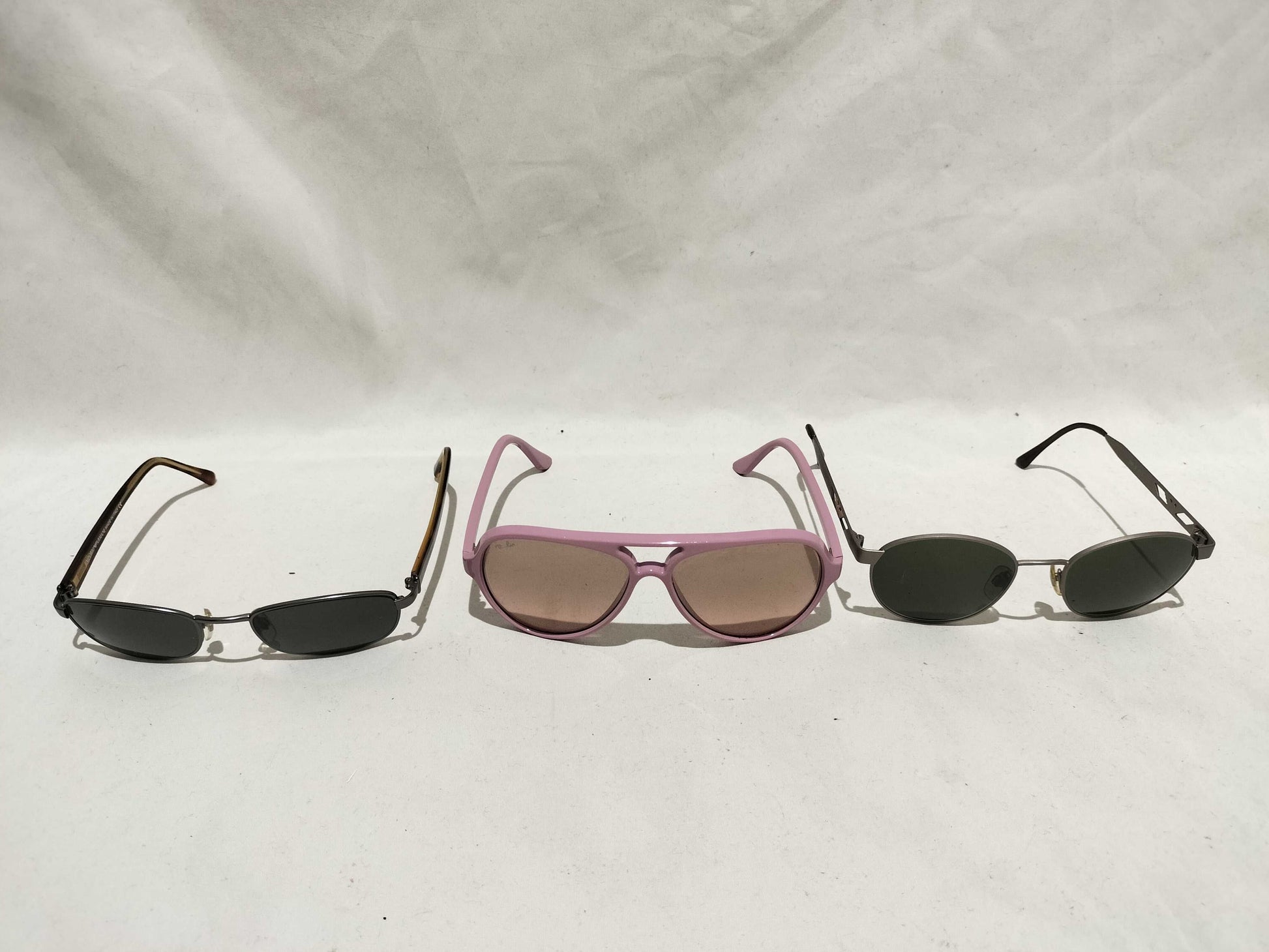  Ray-Ban / Armani 3-piece set of sunglasses and glasses