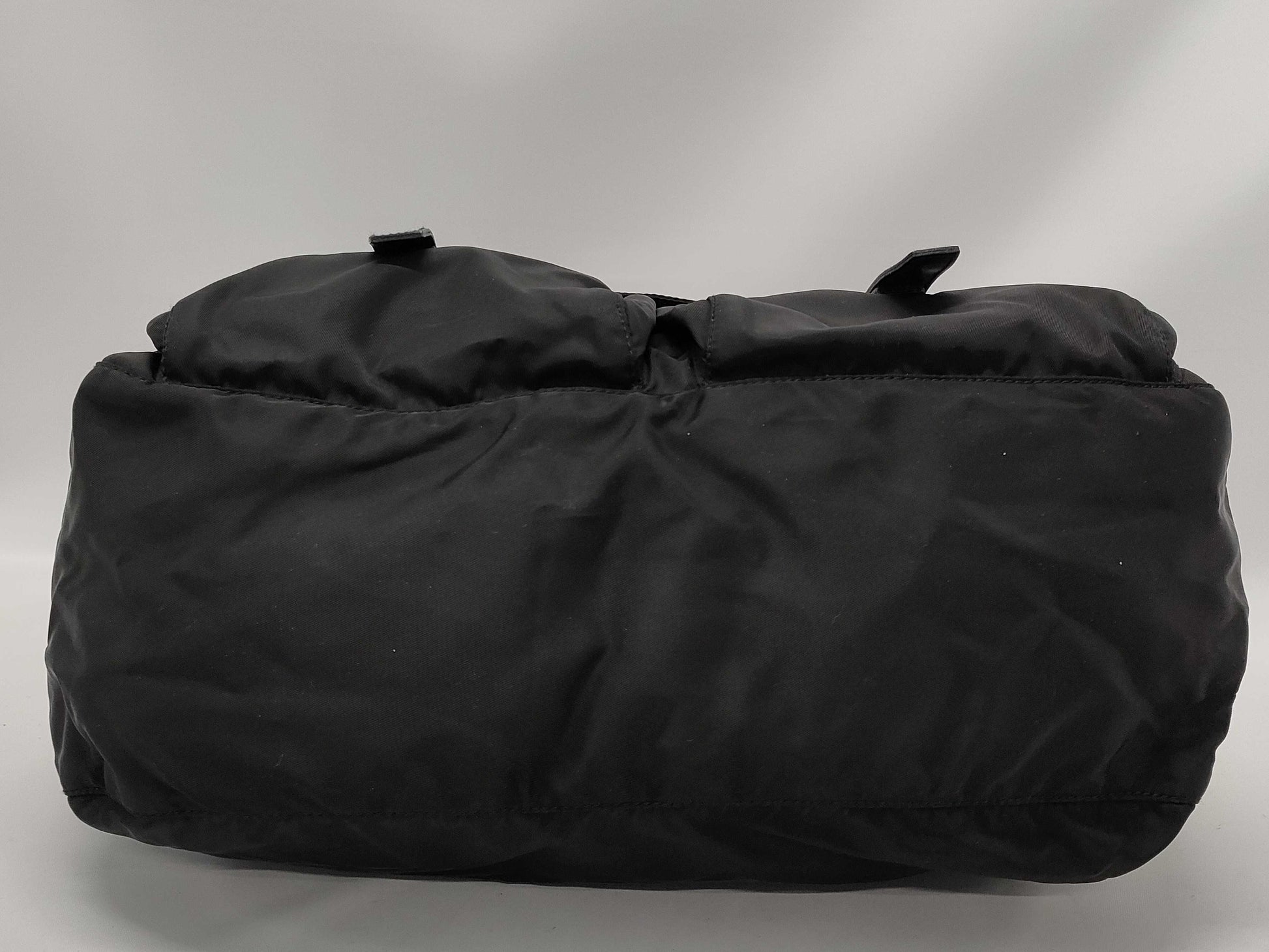 PRADA nylon messenger shoulder bag