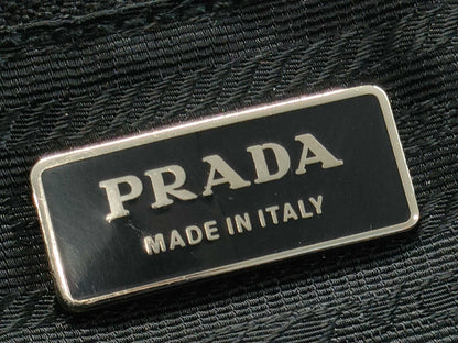 PRADA nylon messenger shoulder bag