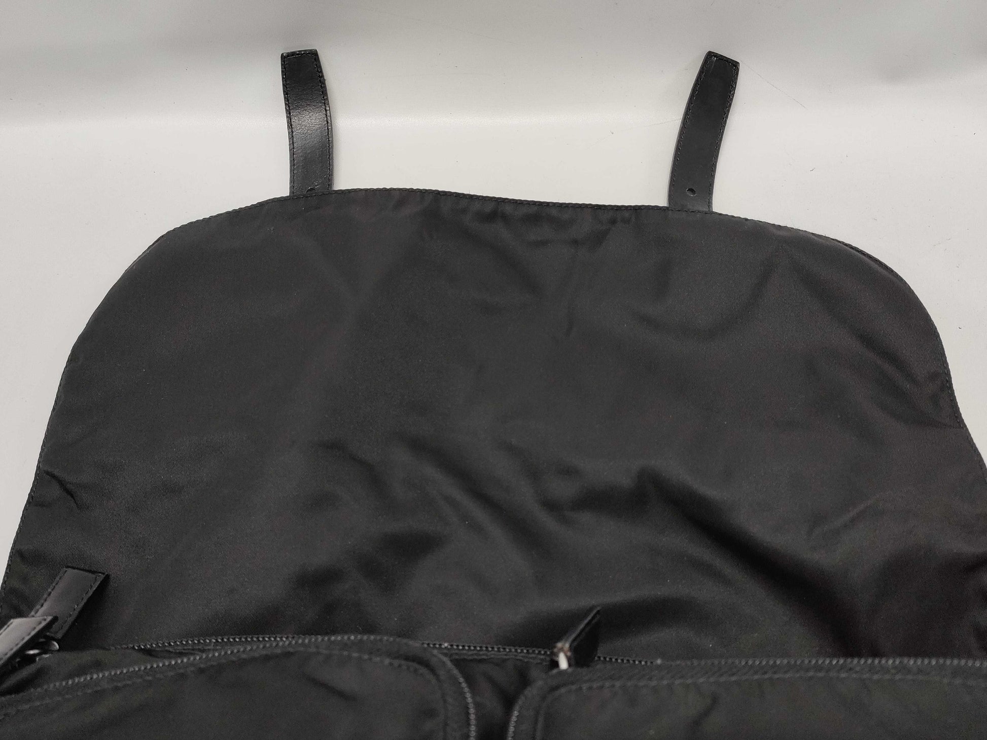 PRADA nylon messenger shoulder bag