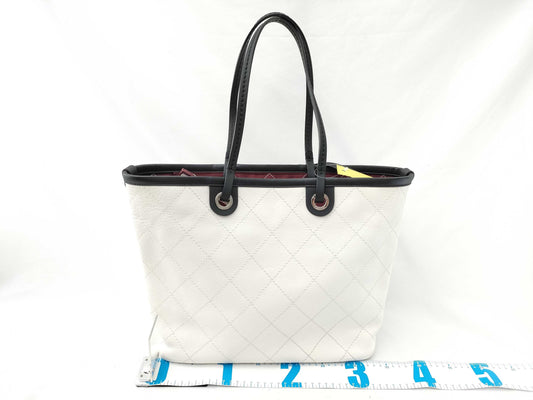 CHANEL [Card Available] No. 19 Wild Stitch On the Road Caviar Skin Shoulder Bag No. 19
