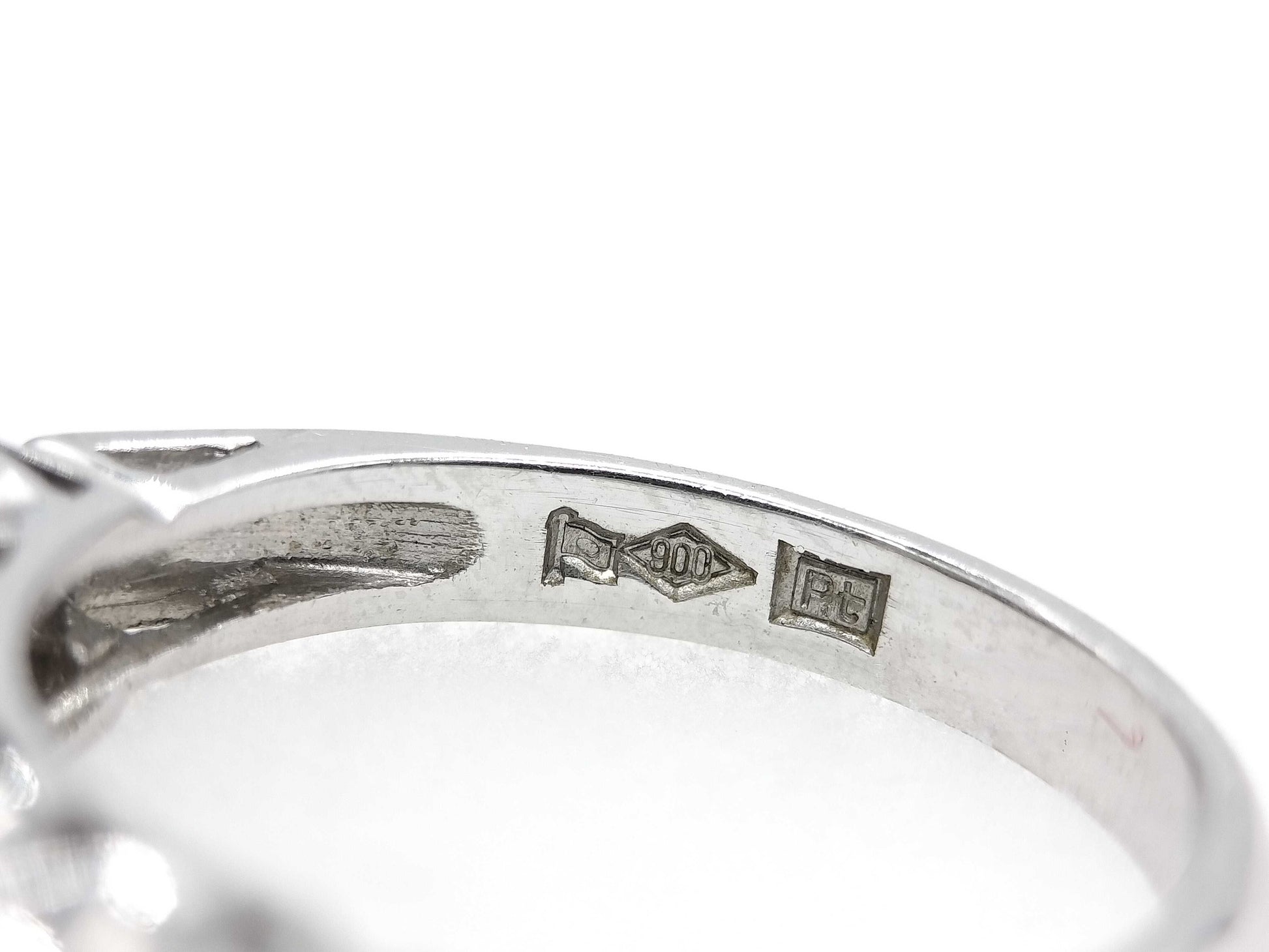 D1.00ct PT900 5.7g Ring 