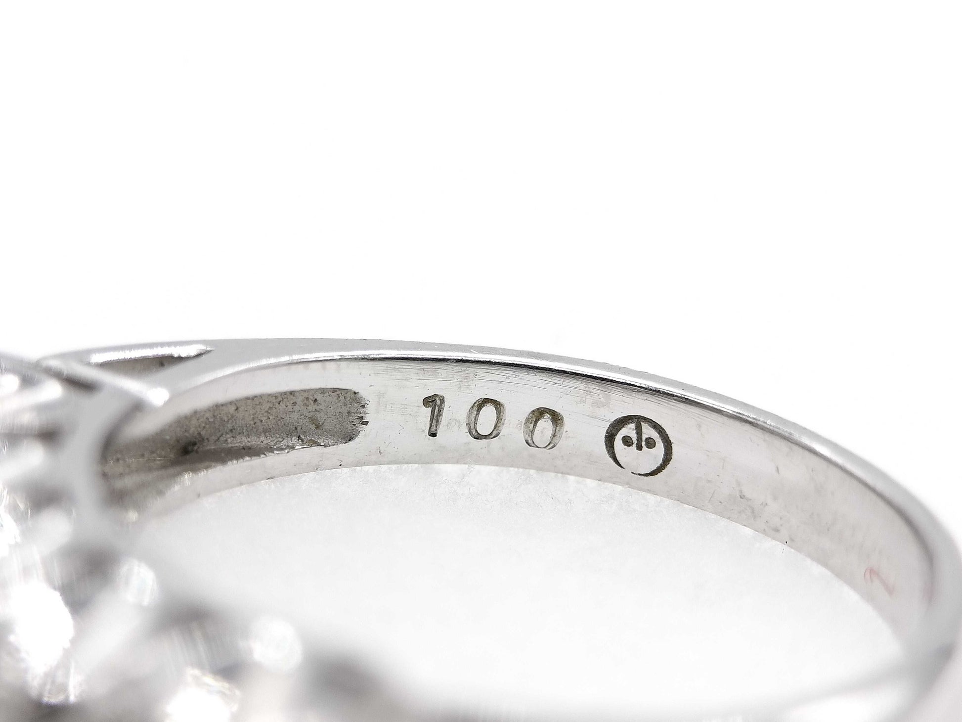 D1.00ct PT900 5.7g Ring 