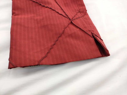 ISSEY MIYAKE Women's Bottoms Red Pants