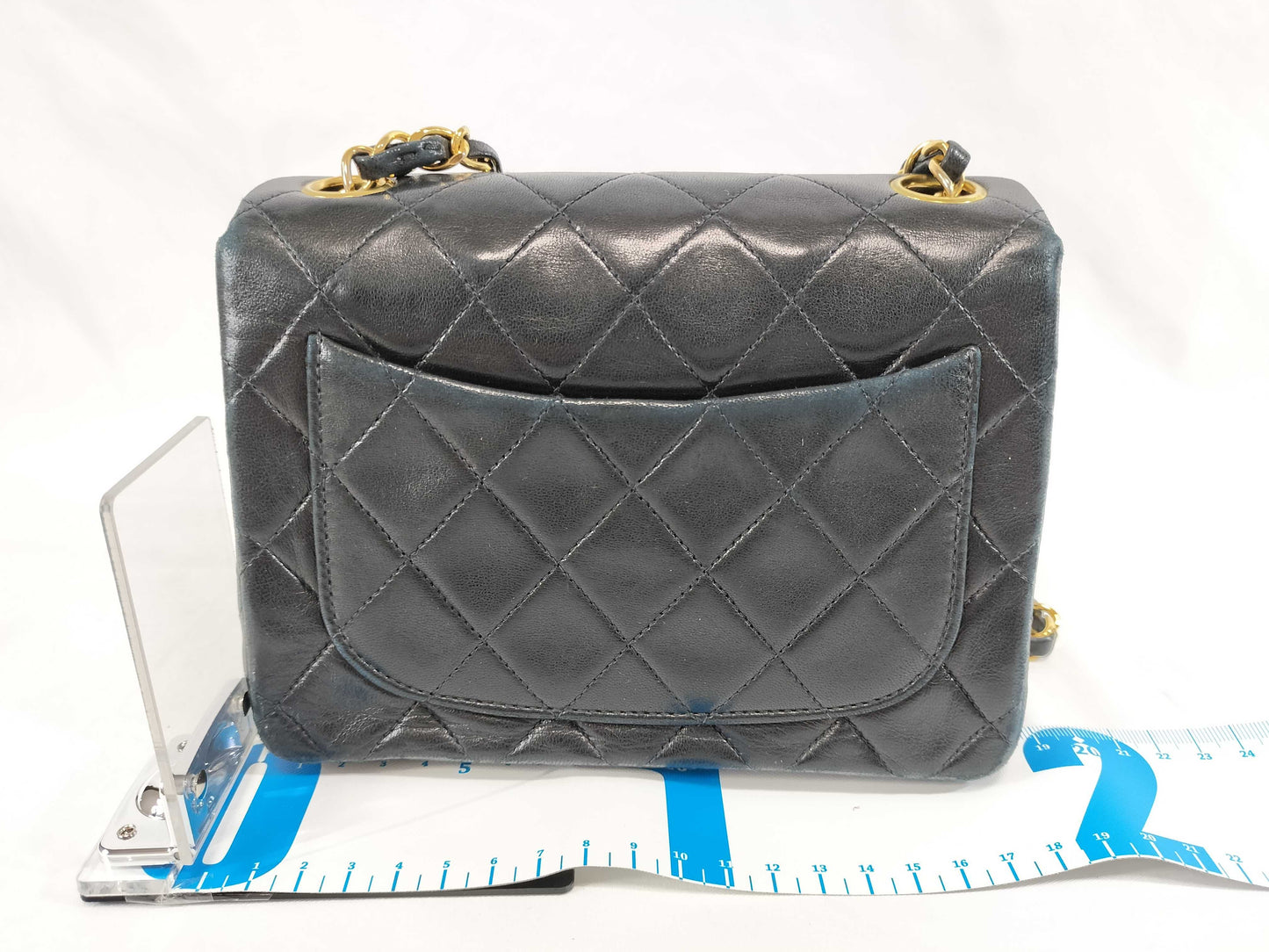 CHANEL Calfskin Matelasse Chain Bag with Guarantee, No. 22 Shoulder Bag